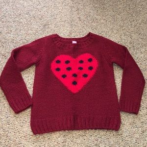 Heart sweater